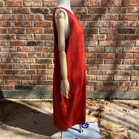 Express orange bodycon form fitting midi dress / XL / Excellent condition - Picture 7 of 17